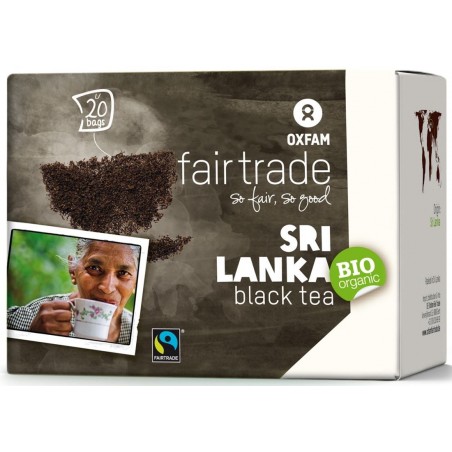 HERBATA CZARNA EKSPRESOWA FAIR TRADE BIO (20 x 1,8 g) 36 g - OXFAM