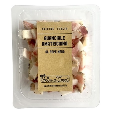 GUANCIALE Z PIEPRZEM CZARNYM BIO 100 g - PRIMAVERA