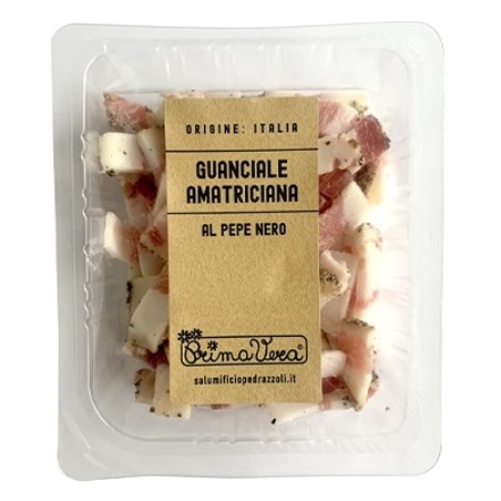 GUANCIALE Z PIEPRZEM CZARNYM BIO 100 g - PRIMAVERA