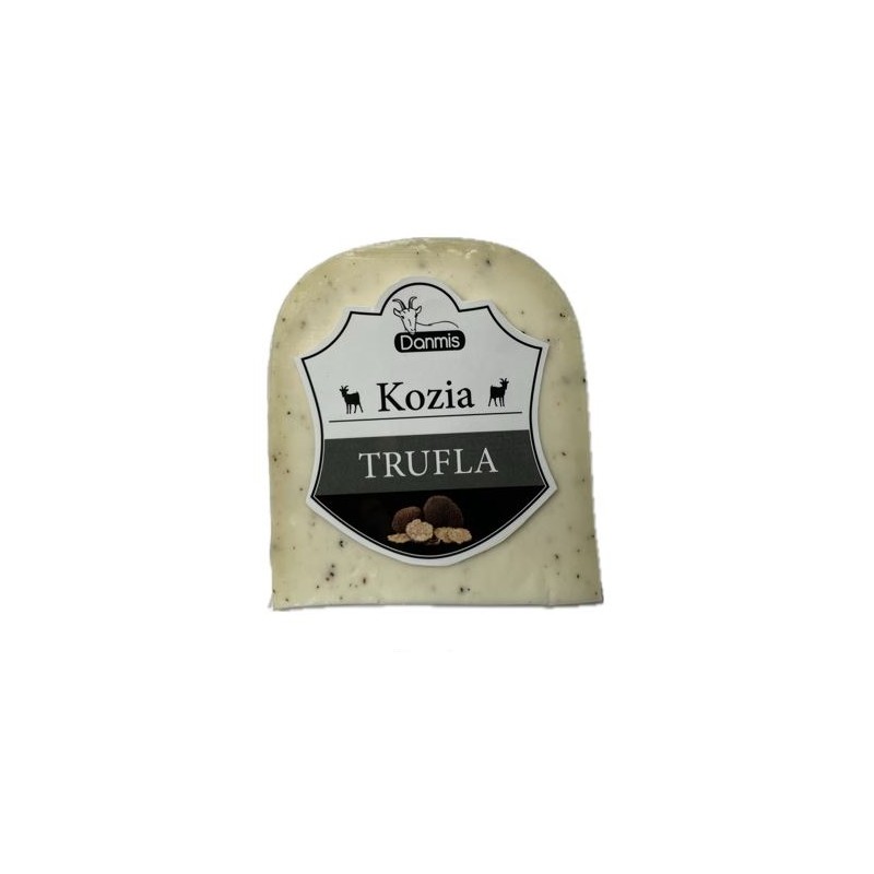 KOZI SER DOJRZEWAJĄCY Z TRUFLAMI 200 g - DANMIS