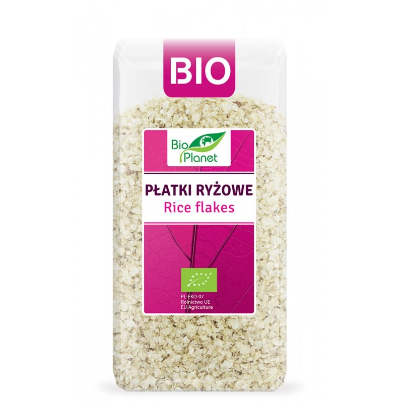 PŁATKI RYŻOWE BIO 250 g - BIO PLANET