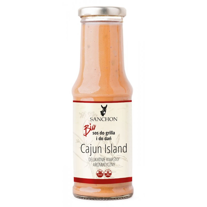 SOS CAJUN ISLAND BEZGLUTENOWY BIO 210 ml - SANCHON