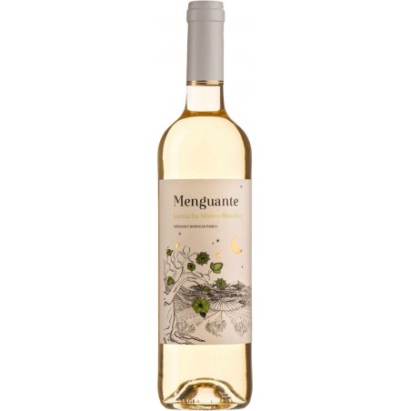 WINO MENGUANTE GARNACHA BLANCA-MACABEO BIAŁE WYTRAWNE BIO 0,75 L (HISZPANIA)