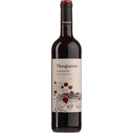 WINO MENGUANTE TEMPRANILLO CZERWONE WYTRAWNE BIO 0,75 L (HISZPANIA)