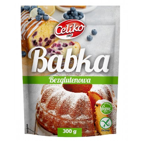 MIESZANKA DO WYPIEKU BABKI BEZGLUTENOWA 300 g - CELIKO (PRODUKT SEZONOWY)