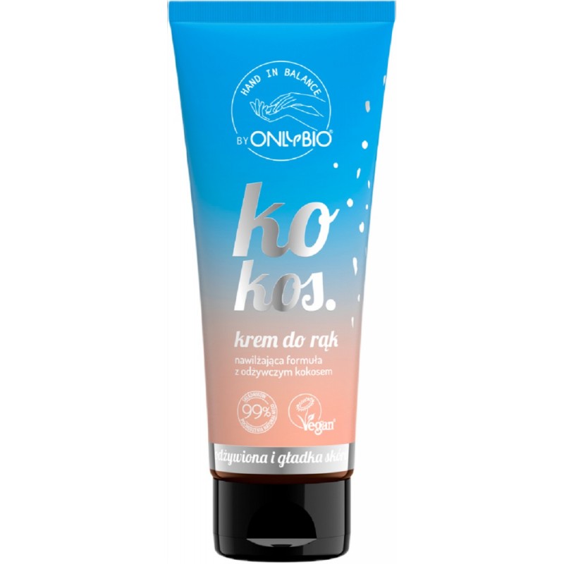 KREM DO RĄK KOKOS 50 ml - ONLY BIO (HAND IN BALANCE)