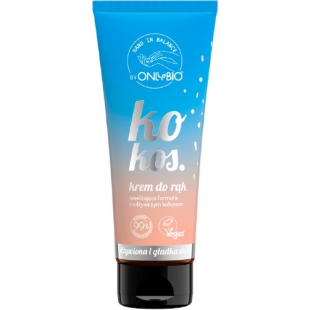 KREM DO RĄK KOKOS 50 ml - ONLY BIO (HAND IN BALANCE)