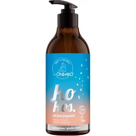 ŻEL POD PRYSZNIC KOKOS 400 ml - ONLY BIO (BODY IN BALANCE)