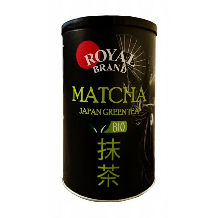 HERBATA ZIELONA MATCHA JAPOŃSKA BIO 100 g - ROYAL BRAND