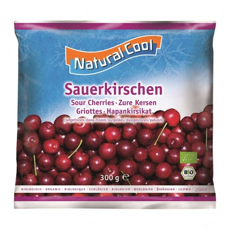 WIŚNIE BEZ PESTEK MROŻONE BIO 300 g - NATURALCOOL