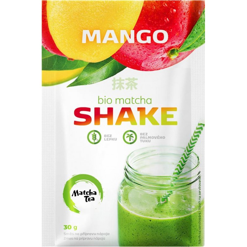 SHAKE Z MATCHĄ I MANGO BEZGLUTENOWY BIO 30 g - AMYLON