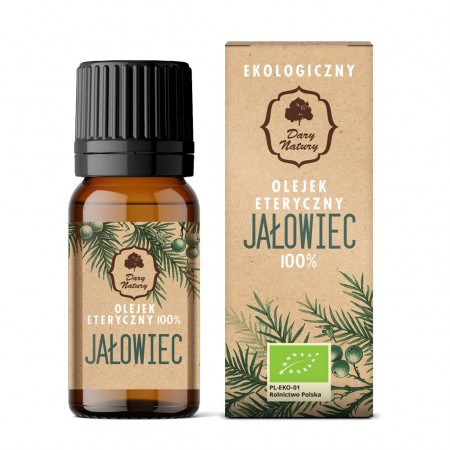 OLEJEK ETERYCZNY JAŁOWIEC BIO 10 ml - DARY NATURY