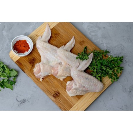 SKRZYDŁO Z KURCZAKA SUROWE BIO (około 0,5 kg) - WIELKOPOLSKI KURCZAK (NA ZAMÓWIENIE)