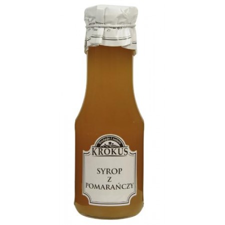 SYROP POMARAŃCZOWY BEZGLUTENOWY 355 g (280 ml) - KROKUS