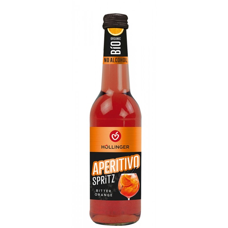 DRINK MUSUJĄCY BEZALKOHOLOWY APERITIVO BIO 330 ml - HOLLINGER