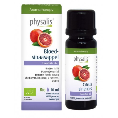 OLEJEK ETERYCZNY POMARAŃCZA KRWISTA BIO 10 ml - PHYSALIS