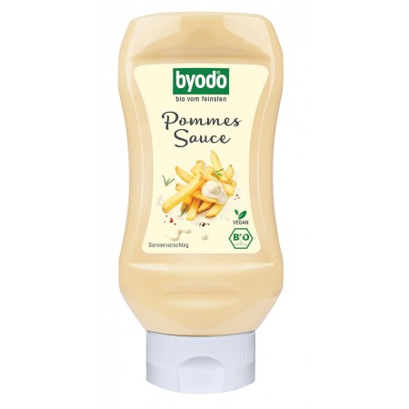 SOS KREMOWY DO FRYTEK BEZGLUTENOWY BIO 300 ml - BYODO