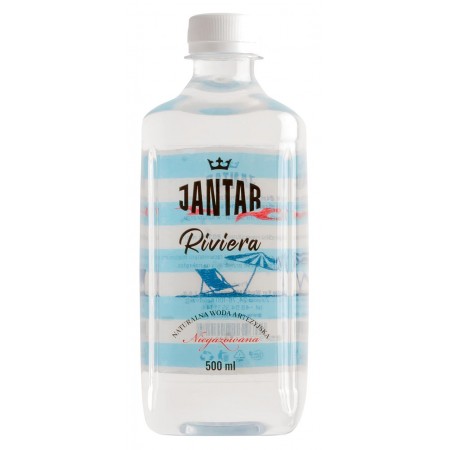WODA ARTEZYJSKA NIEGAZOWANA RIVIERA 500 ml - JANTAR