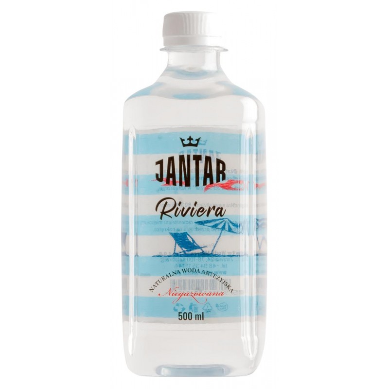 WODA ARTEZYJSKA NIEGAZOWANA RIVIERA 500 ml - JANTAR