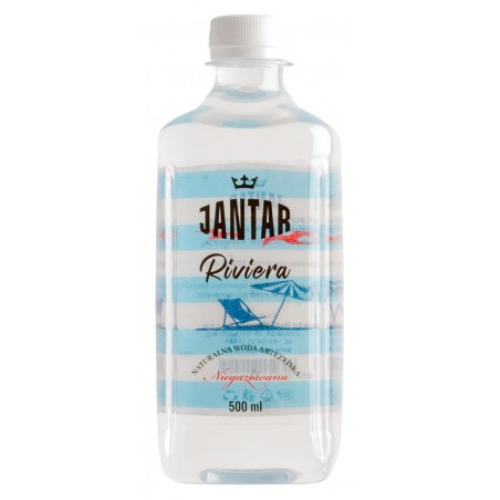 WODA ARTEZYJSKA NIEGAZOWANA RIVIERA 500 ml - JANTAR