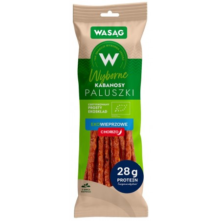 KABANOSY CHORIZO BIO 90 g - WASĄG (NA ZAMÓWIENIE)