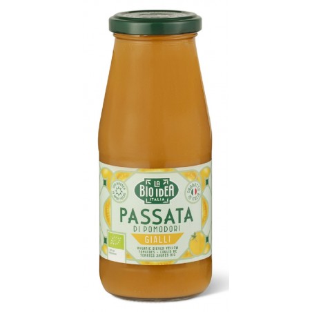 SOS POMIDOROWY PASSATA Z ŻÓŁTYCH POMIDORÓW BIO 400 g - LA BIO IDEA