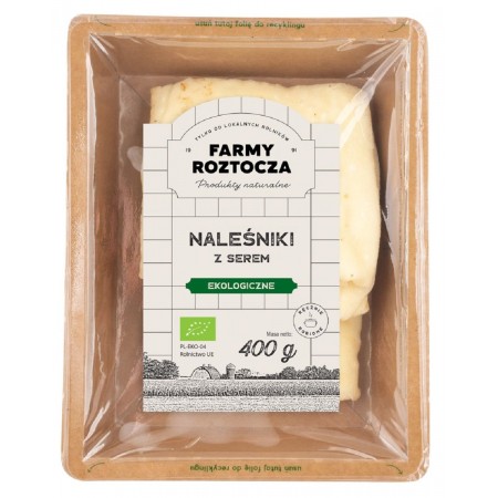NALEŚNIKI Z SEREM BIO 400 g - FARMY ROZTOCZA (NA ZAMÓWIENIE)