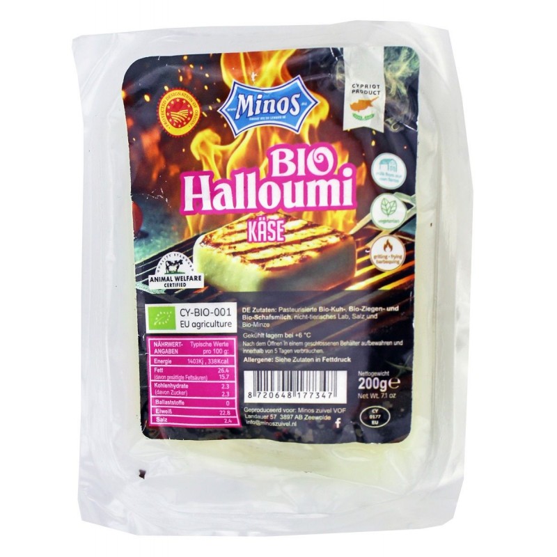 SER HALLOUMI BIO 200 g - MINOS