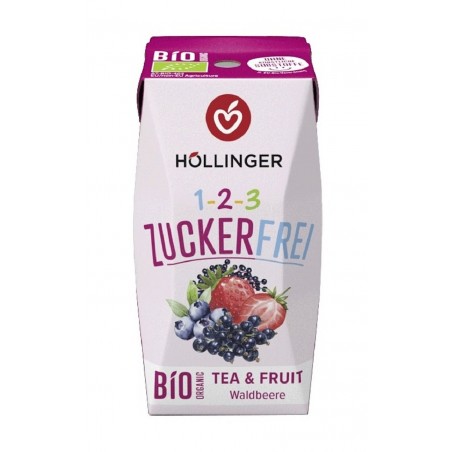NAPÓJ O SMAKU OWOCÓW LEŚNYCH BEZ CUKRU BIO 200 ml - HOLLINGER