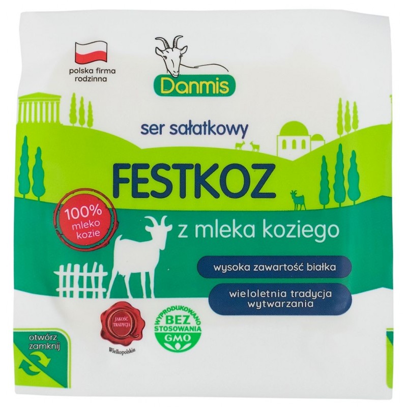 KOZI SER SAŁATKOWY 120 g - DANMIS