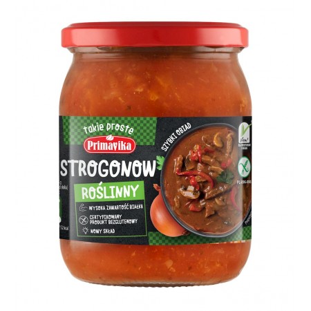 STROGONOW ROŚLINNY BEZGLUTENOWY 470 g - PRIMAVIKA