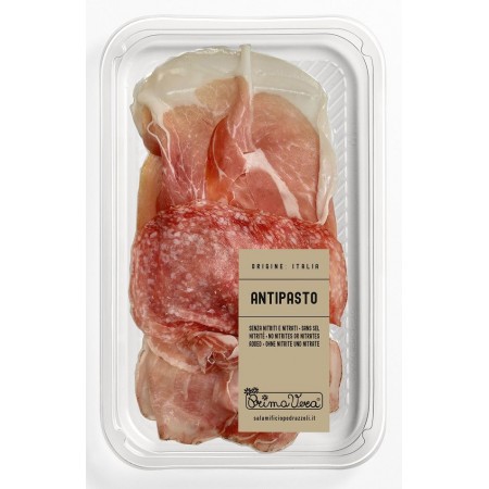 ANTIPASTI TRIO: SALAMI MILANO, POLĘDWICA LONZINO, SZYNKA PROSCIUTTO CRUDO BIO BEZGLUTENOWE BIO 90 g - PRIMAVERA