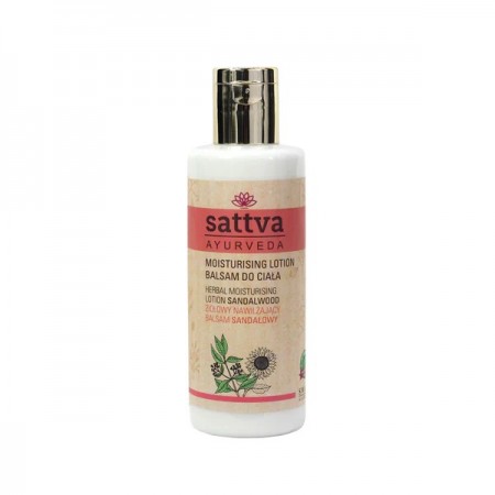 BALSAM DO CIAŁA NAWILŻAJĄCY DRZEWO SANDAŁOWE 210 ml - SATTVA (AYURVEDA)