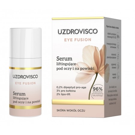 SERUM POD OCZY I NA POWIEKI LIFTINGUJĄCE 15 ml - UZDROVISCO (EYE FUSION)