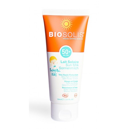 przecena MLECZKO PRZECIWSŁONECZNE DLA DZIECI SPF 50+ ECO 100 ml - BIOSOLIS (PRODUKT SEZONOWY)