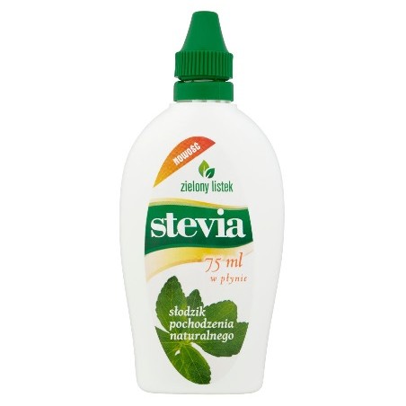 Słodzik w płynie 75 ml Stevia Zielony listek