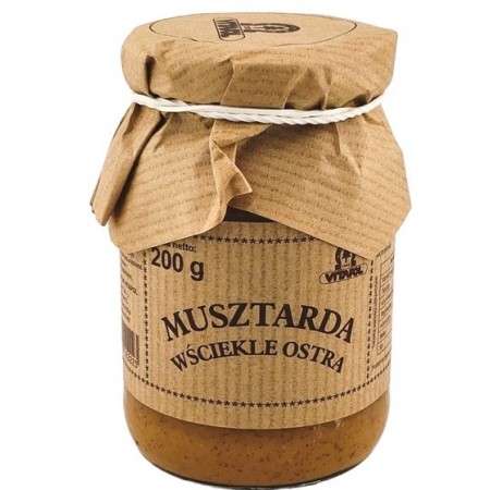 Musztarda wściekle ostra 210 g