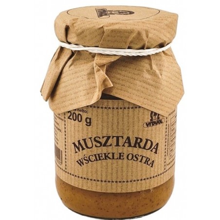 Musztarda wściekle ostra 210 g