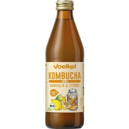 Kombucha marakuja-cytryna BIO 330 ml