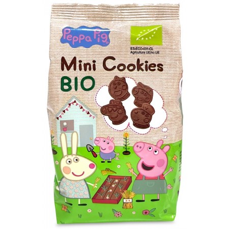 Mini ciastka kakaowe dla dzieci Świnka Peppa BIO 100 g