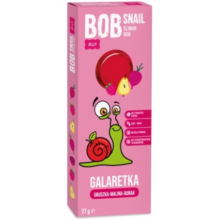 Przekąska galaretka gruszka malina burak 27g