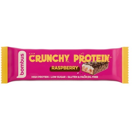 Baton Crunchy Protein malinowy BEZGL. 50 g