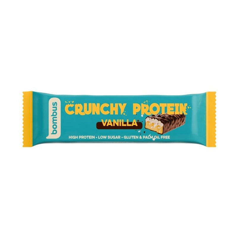 Baton Crunchy Protein waniliowy BEZGL. 50 g