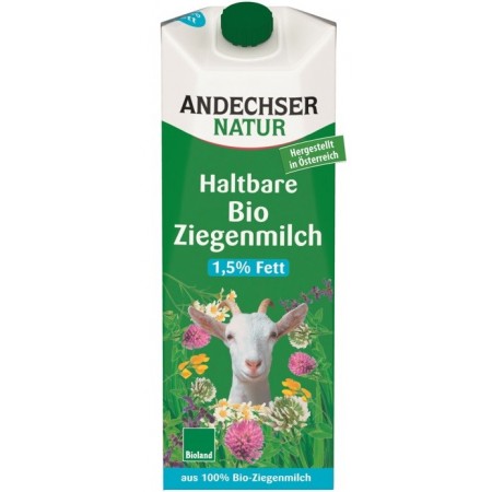 Mleko kozie 1,5% tł. BIO 1 l