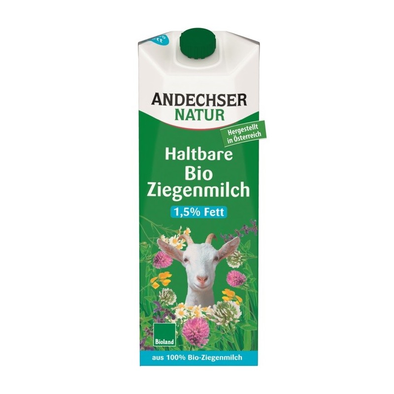 Mleko kozie 1,5% tł. BIO 1 l