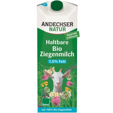 Mleko kozie 1,5% tł. BIO 1 l