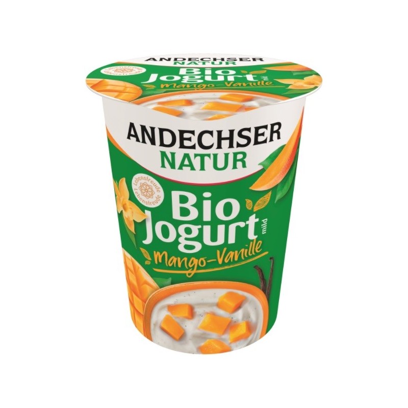 Jogurt mango-wanilia 3,8% tł. BIO 400 g