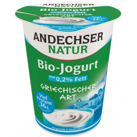 Jogurt typu greckiego 0,2% tł.BIO 400 g
