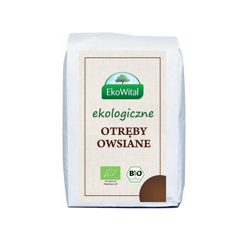 Otręby owsiane BIO 500 g EkoWital