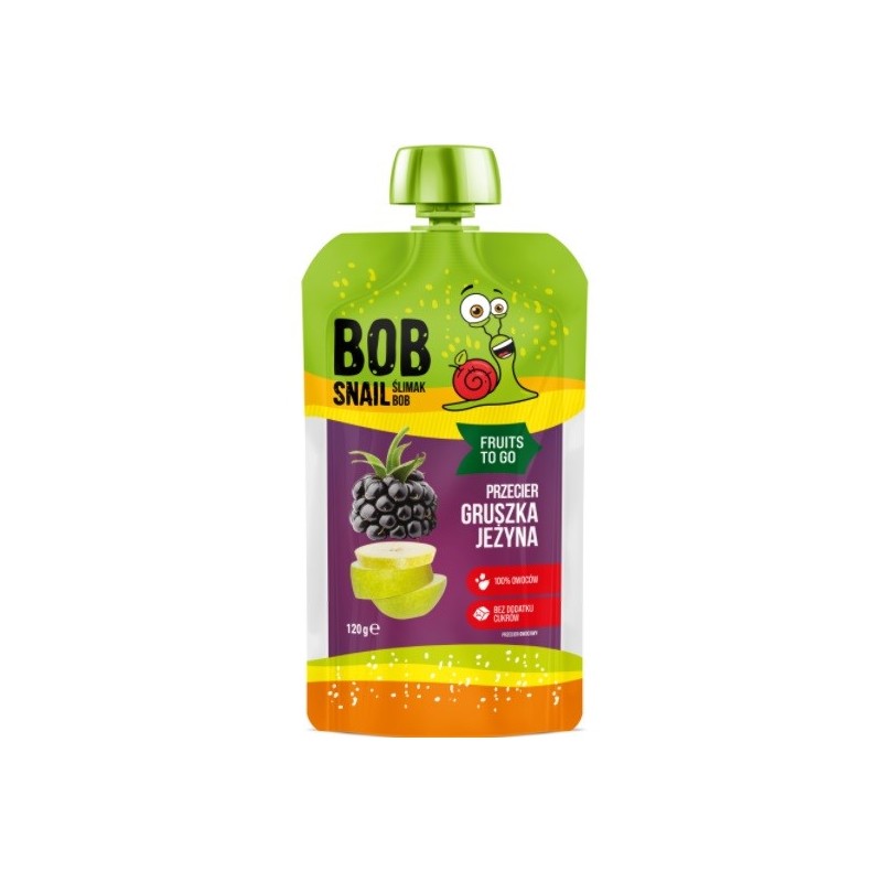 Smoothie gruszka - jeżyna bez dodatku cukru 120g